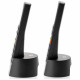 Set of Motorola DOT202 cordless landline phones black 2 psc. Set of Motorola DOT202 cordless landline phones black 2 psc.