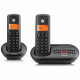 Set of Motorola E212 cordless landline phones 2 pcs. black Set of Motorola E212 cordless landline phones 2 pcs. black