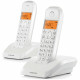 Set of Motorola S1202 cordless landline phones 2 pcs. white Set of Motorola S1202 cordless landline phones 2 pcs. white