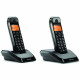 Set of Motorola S1202 cordless landline phones 2 pcs. black Set of Motorola S1202 cordless landline phones 2 pcs. black