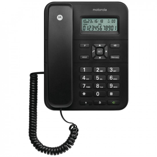 Cordless landline phone Motorola CT202 black Cordless landline phone Motorola CT202 black