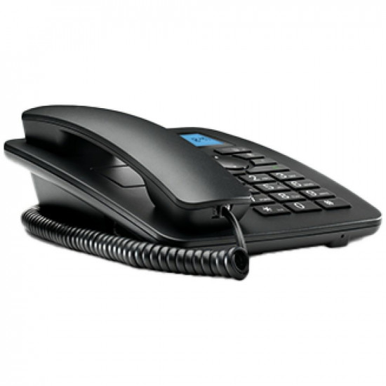 Set of Motorola C4201 cordless landline + landline phones black 2 psc. Set of Motorola C4201 cordless landline + landline phones black 2 psc.
