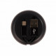 Richmond&Finch Retractable USB-C/Micro USB/USB Cable Black/Black CWTYPE-006