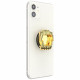 PopSocket Say Cheese Adhesive Grip MagSafe phone grip and stand gold PopSocket Say Cheese Adhesive Grip MagSafe phone grip and stand gold