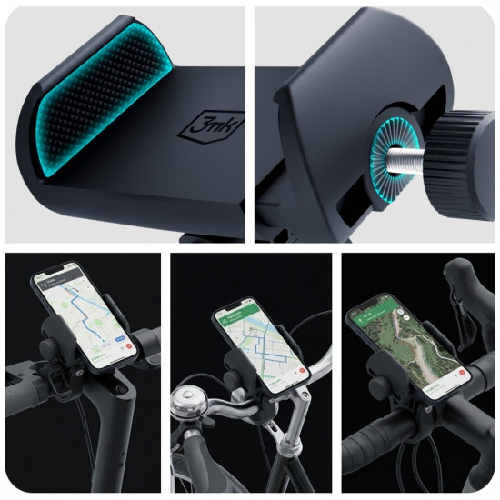 Universal Bicycle Phone Holder 3MK BikeGrip Universal Bicycle Phone Holder 3MK BikeGrip