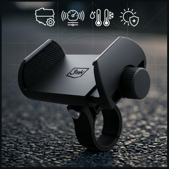 Universal Bicycle Phone Holder 3MK BikeGrip Universal Bicycle Phone Holder 3MK BikeGrip