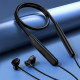 Acefast Bluetooth Earphones (N9) Behind the Head, Neckband, Magnetic, BT 6.0, Bass/Game Modes, ENC, 200mAh, IPX4 Black Acefast Bluetooth Earphones (N9) Behind the Head, Neckband, Magnetic, BT 6.0, Bass/Game Modes, ENC, 200mAh, IPX4 Black