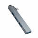 Borofone 4in1 Hub (FH1A) Type C to 3x USB 2.0, 1x USB 3.0, Aluminium Alloy, Plug&Play, up to 5Gbps Metal Gray