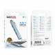 Borofone 4in1 Hub (FH1A) Type C to 3x USB 2.0, 1x USB 3.0, Aluminium Alloy, Plug&Play, up to 5Gbps Metal Gray