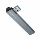 Borofone 4in1 Hub (FH1) USB to 3x USB 2.0, 1x USB 3.0, Aluminium Alloy, Plug&Play, up to 5Gbps Metal Gray