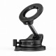 Lisen Car Holder (A608) Magnetic Grip, for Dashboard, Foldable, 360° Adjustable, with Larger Bottom Suction Cup Black