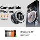 Lisen Car Holder (A608) Magnetic Grip, for Dashboard, Foldable, 360° Adjustable, with Larger Bottom Suction Cup Black