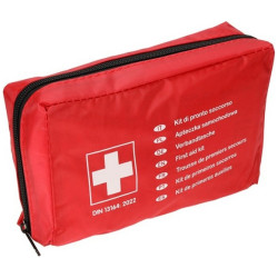 Car First Aid Kit with CPR mouthpiece DIN 13164