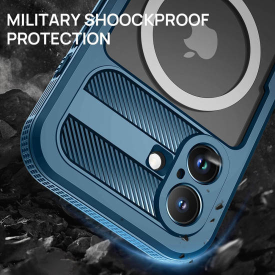 ShellBox Waterproof IP68 Case iPhone 16 Black