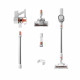 Deerma Cordless Vacuum Cleaner VCAD114 (DEM G40s Max) with Green Light, HEPA, LED, 22.000Pa, 180W, 2200mAh, 0.5L White