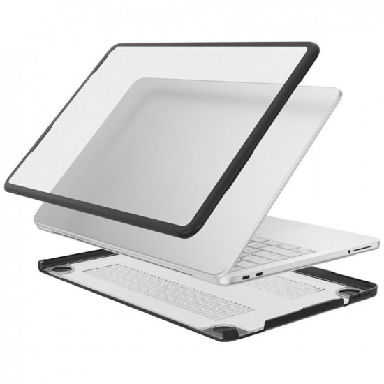 4smarts protective case for Apple MacBook Neo black frame 4smarts protective case for Apple MacBook Neo black frame