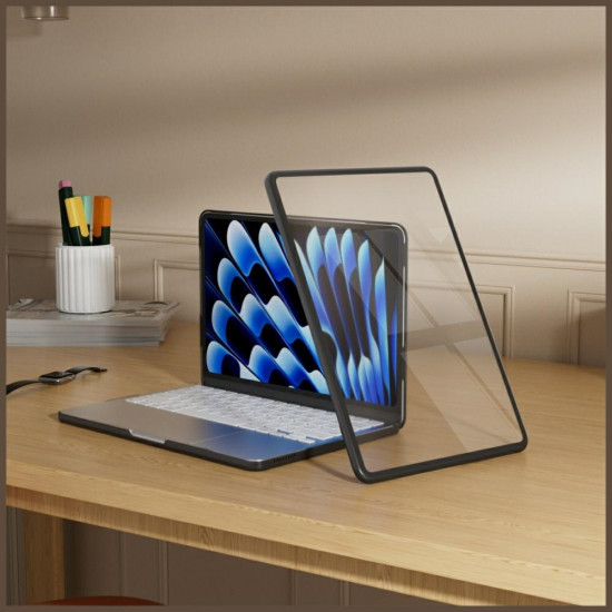 4smarts protective case for Apple MacBook Neo black frame 4smarts protective case for Apple MacBook Neo black frame