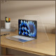 4smarts protective case for Apple MacBook Neo clear 4smarts protective case for Apple MacBook Neo clear