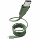 Cable empower by PanzerGlass Magnetic 240W USB-C to USB-C 1.5m green