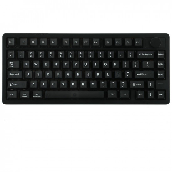 Mechanical keyboard Epomaker HE75 V2 Jade HE Switch black-creamy