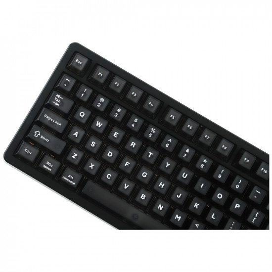 Mechanical keyboard Epomaker HE75 V2 Jade HE Switch black-creamy