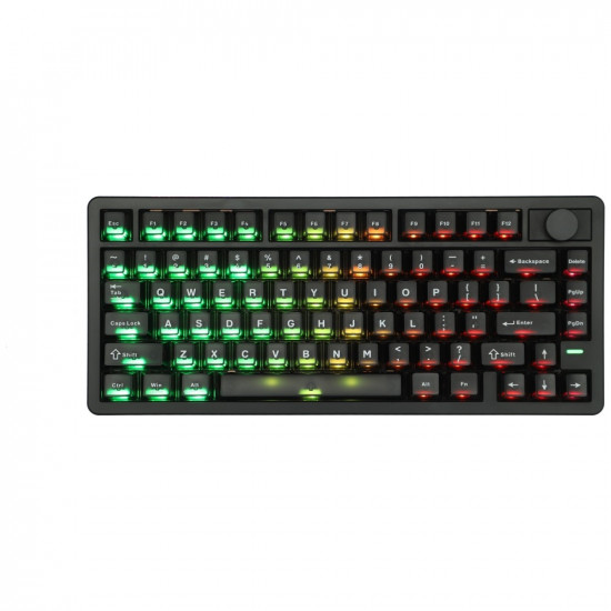 Mechanical keyboard Epomaker HE75 V2 Jade HE Switch black-creamy