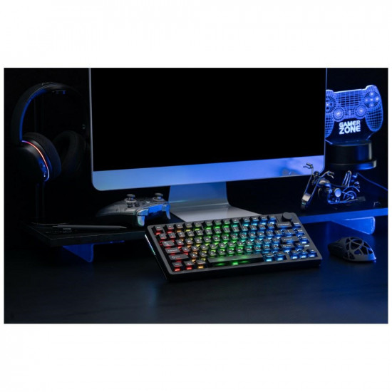 Mechanical keyboard Epomaker HE75 V2 Jade HE Switch black-creamy