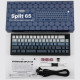 Mechanical keyboard Epomaker Split 65 Switch black-flamingo Mechanical keyboard Epomaker Split 65 Switch black-flamingo