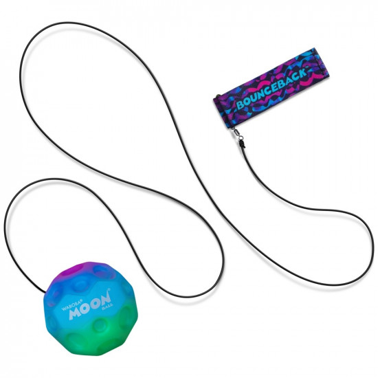 Waboba Gradient Bounceback Throwing Ball (Product available in several colors – colors shipped at ra