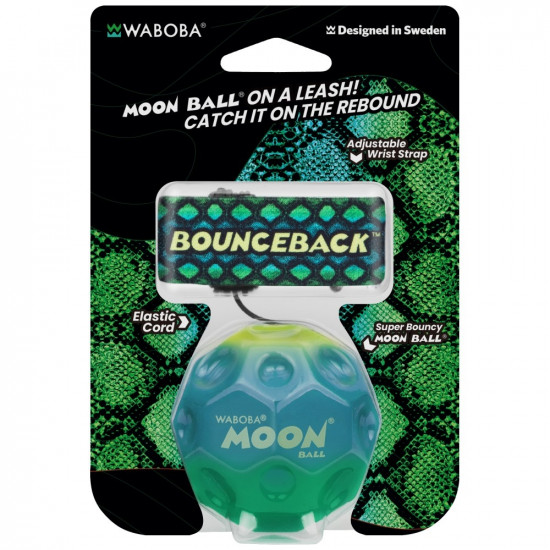 Waboba Gradient Bounceback Throwing Ball (Product available in several colors – colors shipped at ra