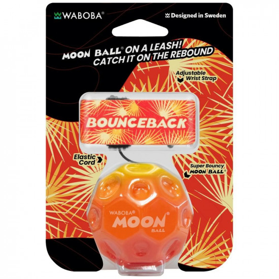Waboba Gradient Bounceback Throwing Ball (Product available in several colors – colors shipped at ra