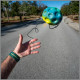 Waboba Gradient Bounceback Throwing Ball (Product available in several colors – colors shipped at ra