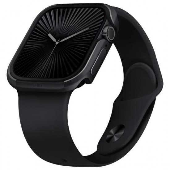 UNIQ Valencia case Apple Watch Series 46mm midnight black UNIQ Valencia case Apple Watch Series 46mm midnight black