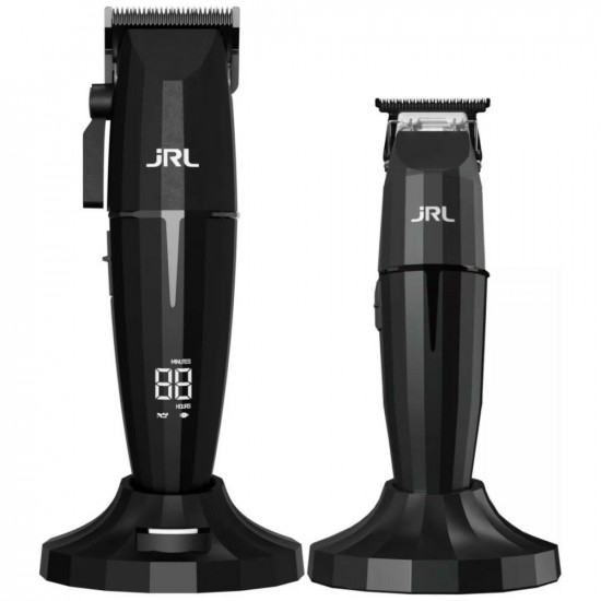 Set 2-in-1 JRL Onyx Clipper + Onyx Trimmer with Two Charging Stations black Set 2-in-1 JRL Onyx Clipper + Onyx Trimmer with Two Charging Stations black
