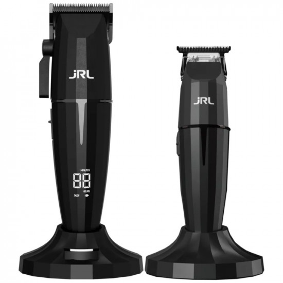 Set 2-in-1 JRL Onyx Clipper + Onyx Trimmer with Two Charging Stations black Set 2-in-1 JRL Onyx Clipper + Onyx Trimmer with Two Charging Stations black