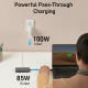 Anker Docking Station (A83830A2) HDMI, 2x USB, 2x USB C, Ethernet, SD/TF Card, 4K@60Hz, 10Gbps, PD85W Gray