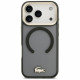 Case Lacoste IML Shockproof Gold Logo MagSafe for iPhone 18 Pro / 17 Pro black