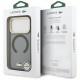 Case Lacoste IML Shockproof Gold Logo MagSafe for iPhone 18 Pro / 17 Pro black