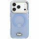 Lacoste IML Shockproof Gold Logo MagSafe Case for iPhone 18 Pro / 17 Pro Blue