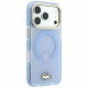 Lacoste IML Shockproof Gold Logo MagSafe Case for iPhone 18 Pro / 17 Pro Blue