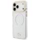 Case Lacoste IML Shockproof Gold Logo MagSafe for iPhone 18 Pro Max / 17 Pro Max transparent