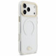 Case Lacoste IML Shockproof Gold Logo MagSafe for iPhone 18 Pro Max / 17 Pro Max transparent