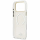 Case Lacoste IML Shockproof Gold Logo MagSafe for iPhone 18 Pro Max / 17 Pro Max transparent
