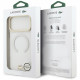 Case Lacoste IML Shockproof Gold Logo MagSafe for iPhone 18 Pro Max / 17 Pro Max transparent