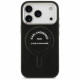 Case Karl Lagerfeld Embossed Open Ring RSG Logo MagSafe for iPhone 18 Pro Max / 17 Pro Max black