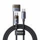 Mcdodo 2in1 Data Cable (CA 8860) Type C to USB C + MagSafe 3, 240W, LED Indicator, 2m Black