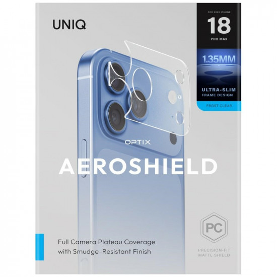 Camera Module Protector UNIQ Optix Aeroshield for iPhone 18 Pro Max transparent Camera Module Protector UNIQ Optix Aeroshield for iPhone 18 Pro Max transparent