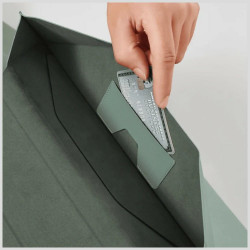 Laptop bag stand Moft sleeve 15-16" seafoam