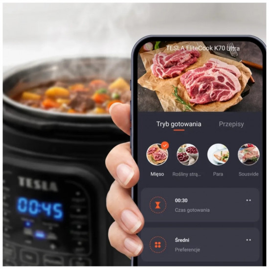 TESLA EliteCook K70 Ultra Multifunctional Electric Pressure Cooker