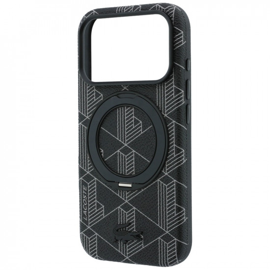Case Lacoste Blend with Ring Stand MagSafe for iPhone 18 Pro / 17 Pro black